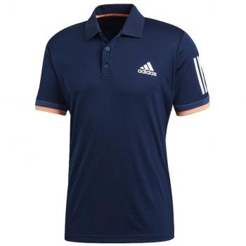 adidas Club de 3 rayas Polo, primavera/verano, hombre, color azul marino, tamaño small