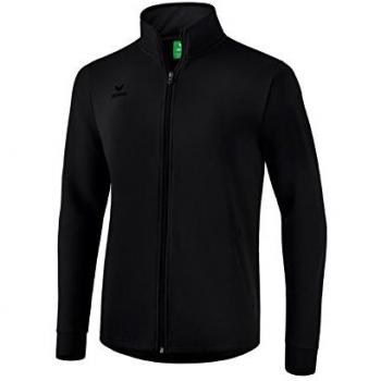 Sudadera Abierta Erima Casual Basics Negra para Hombre
