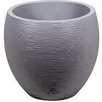 Macetero Egg Blanco &Oslash; 50 x 45 cm Juego de 2 unidades