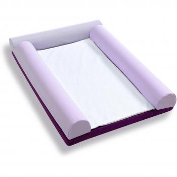Alondra 631-075 - Cambiador bebé de cuna convertible o cómoda desenfundable, color lila