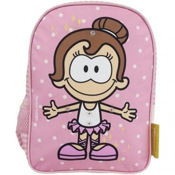 MOCHILA ROSA PROFESIONES INTERCAMBIABLES ME!HUMANITY 22x10x30 CM CYP BRANDS