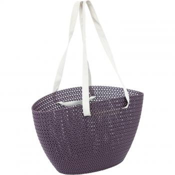 Curver Bolsa Knit Emily, Berenjena, 49x21x28 cm, 230283