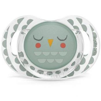 Suavinex Chupete Silicona Bonhomia 18M+ SX Pro Verde Pluma
