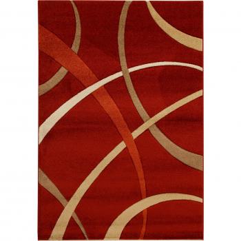 ABC Tappeti Alfombra Terra Rojo/Beige 160 x 230 cm
