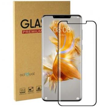 Protector de Pantalla Cristal Templado Curvo Premium 2.5D 9H con Pegamento para Huawei Mate 50