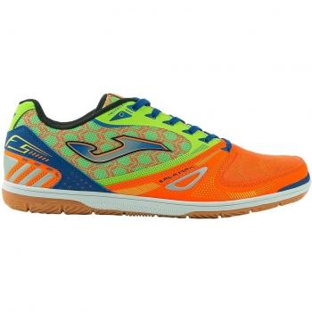 JOMA CALCETTO MAXIMA 608 ORANGE FLUOR-FLUOR-NAVY INDOOR 46