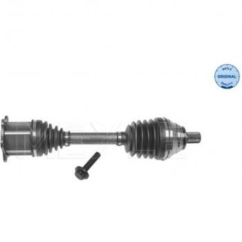 Árbol de transmisión MEYLE 100 498 0747 para Audi A3 Sportback, Volkswagen Golf 7 y variantes, eje delantero izquierdo, diámetro de 30,5 mm