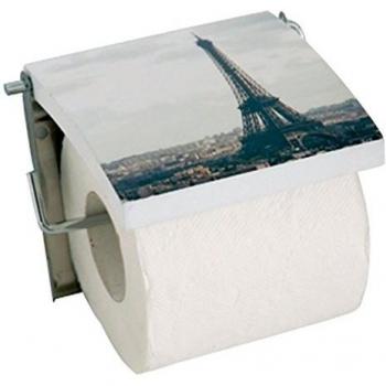 MSV Paris de Madera de Densidad Media portarrollos de Papel higiénico, Multi-Color