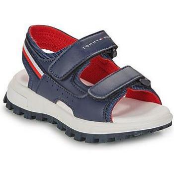 Sandalia Stripes Velcro Tommy Hilfiger