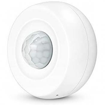 Sensor WiFi de Movimiento y Crepuscular Domo Energeeks - Automatización Doméstica, Notificaciones Móviles, Conectividad con Alexa y Google