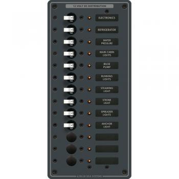 Blue Sea Systems 8376 DC 13 Position Vertical Panel