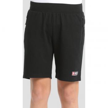 Bermuda de Niños Draken +8000, Pantalones Cortos Negros para Hombre, 10 Años
