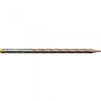 Lápiz STABILO EASYgraph S Metallic para zurdos HB - Color plata