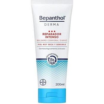 Bepanthol Derma Reparador Intenso Bálsamo para el Cuerpo, Hidratación Intensa e Inmediata, Piel Muy Seca y Escamosa, Uso Diario, 200 ml