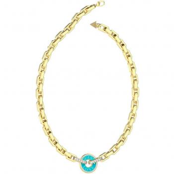 Collar Love Guess - Collar Love guess de acero dorado