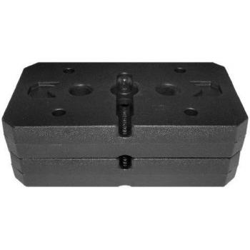 Christopeit Sport Profi Center Weight Plates Set, 2 x 5 kg
