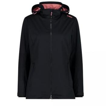 CMP Women's Softshell Jacket with Zip Hood - Gray (Size 42)