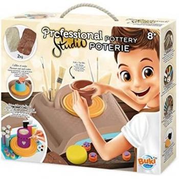 Juego creativo y educativo Professional Studio Cerámica para niños - Buki France 5426 F5426 BUKI, color marrón