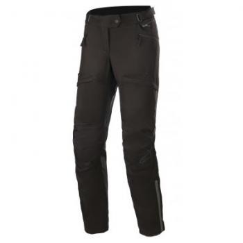 Pantalones de Moto para Mujer Alpinestars Stella AST-1 V2 Impermeables Negros