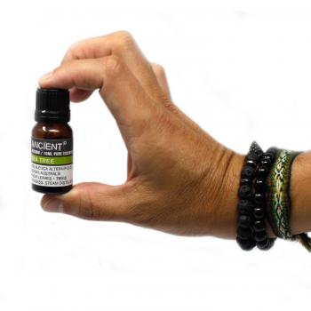 Aceite Esencial de Hierbabuena 10ml - Aromatizante natural, extracto puro, ideal para aromaterapia y masajes, envase de vidrio oscuro para protección UV
