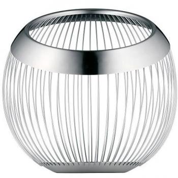 WMF Living Lounge frutero, cesta de frutas, gran capacidad, Acero Inoxidable Mate, 19 cm