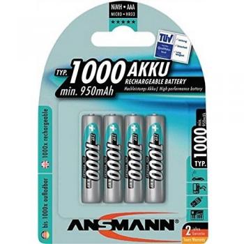 Ansmann 5030882 pila doméstica AAA / HR03 Níquel-metal hidruro (NiMH)