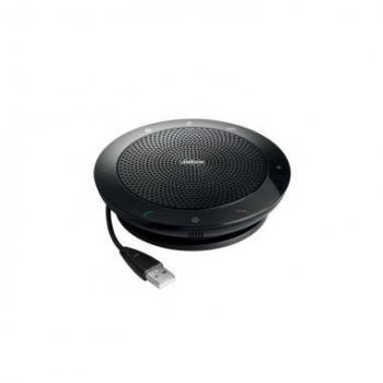 Jabra Speak 510 MS Altavoz Universal Negro USB/Bluetooth Omnidireccional Inalámbrico Alcance hasta 100m Batería Recargable