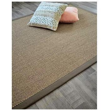 Alfombra de sisal Kidara Orge Ganse Taupe 200 x 290 cm