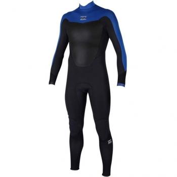 2017 Billabong Absolute Comp 4/3mm Back Zip Wetsuit OCEAN Z44M08 Sizes- - Medium Small