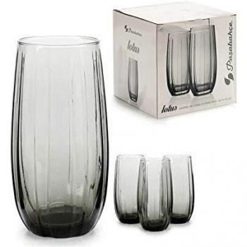 Paşabahçe S3600260 Set de Vasos, 17 x 16 x 17 cm, 4 Piezas