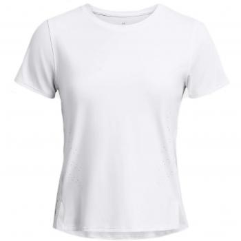 Under Armour Women's Launch Elite Short Sleeve Running Shirt - White - Size Small