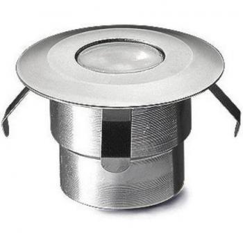 Foco empotrable Gea LED 0.5W, aluminio y vidrio