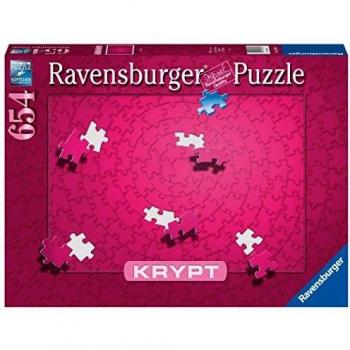Ravensburger Krypt Pink 654 Piece Blank Puzzle Challenge