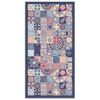 Alfombra Vinílica Hidráulica Rosa 300x200 cm - Antideslizante, Antihongos e Ignífuga - Ideal para Cocina y Salón