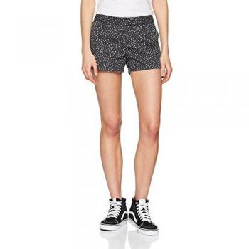 Volcom Frochickie - Pantalones Cortos de Tela para Mujer, Color Negro, Mujer, Tejido Corto, B0911800BPR, Impresión Negro, 27