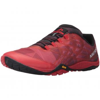 Merrell Trail Glove 4, Zapatillas de Correr Hombre, Rojo