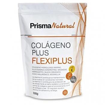 Colageno en Polvo Flexiplus 500g - Fórmula Avanzada de Prisma Natural