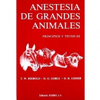 Anestesia de grandes animales