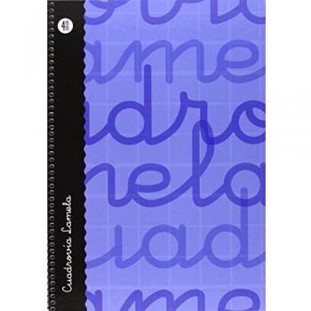 Lamela 7FTE004A - Cuaderno con espiral, tipo folio, color azul