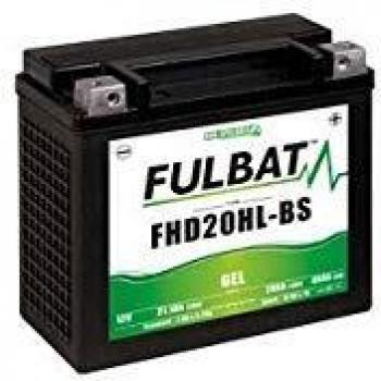 Fulbat - Batería moto Gel FHD20HL-BS/ETX20L 12V 20Ah