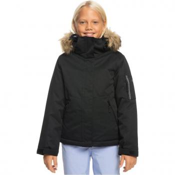 Roxy Meade - Chaqueta de snow para niños, anorak de nieve en color negro, talla 10