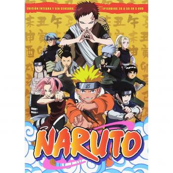 Naruto Box 2 Episodios 26 Al 50 [DVD]