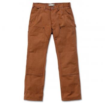 Carhartt EB136. BRN. S435 – lavado pato double-front trabajo dungaree, Carhartt marrón, W38/L30