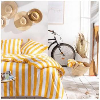 Funda Nórdica TODAY Summer Stripes Amarillo 240 x 220 cm