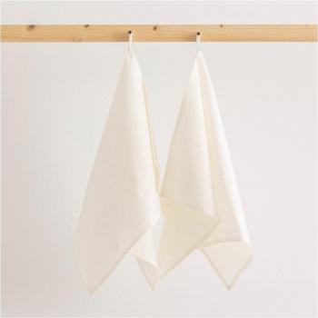 Paño de cocina 100% algodón natural (2 unidades)