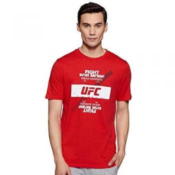 Reebok UFC FG Fight For Yours T Camiseta, Hombre, prired, XL
