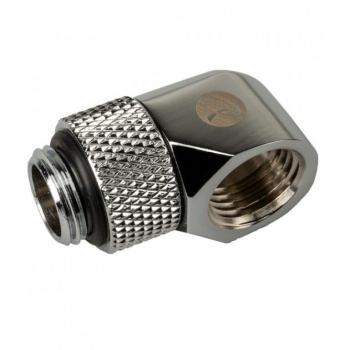 Adaptador de 90 Grados G1/4 Raijintek Pelias D140906 - Paquete de 6, Plateado