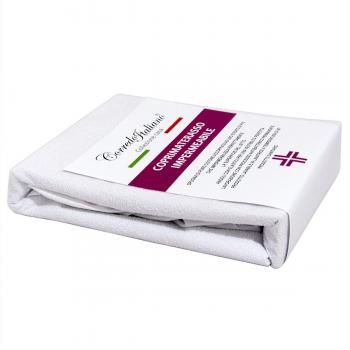 Corredo Italiano Protège-matelas Imperméable Lit double avec housse 170 x 195 + 27 cm