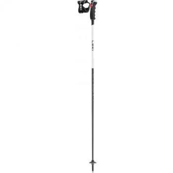 Bastones de esquí Leki Carbon 14 3D para mujer (par) - color blanco y negro - longitud 115 cm
