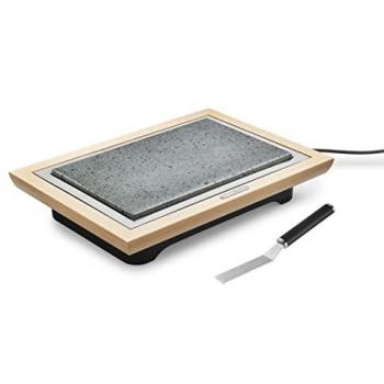 Grill Eléctrico Lagrange 1100W con Piedra, 37.3x23.4cm - Modelo 199005